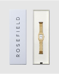 Rosefield - Ivy White Gold-Tone Bracelet Watch