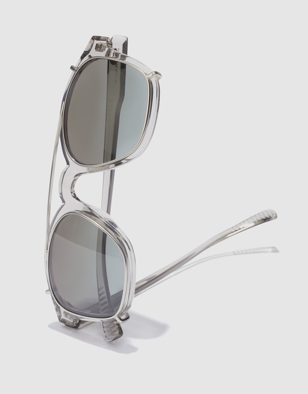 Hawkers Co - HAWKERS - Clip on Oat Milk DOT Sunglasses for Men and Women UV400