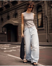 Nobody Denim - Panelled Rib Tank Top