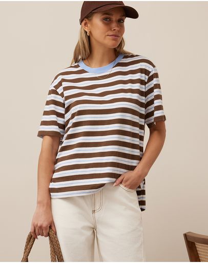 COCOA SKY BLUE STRIPE