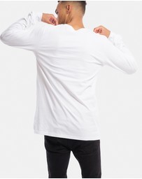 Stock & Co. - Stock & Co Anchor Embroidery Long Sleeve Tee