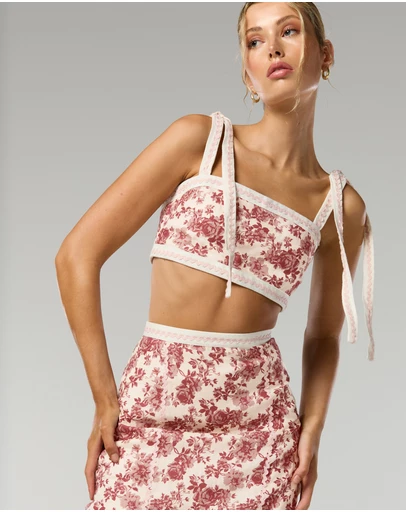 Winona - Cherri Crop Top
