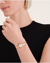 Rosefield - Rosefield Studio Edition 6 Bangle Watch Oval Gold Small 56 mm