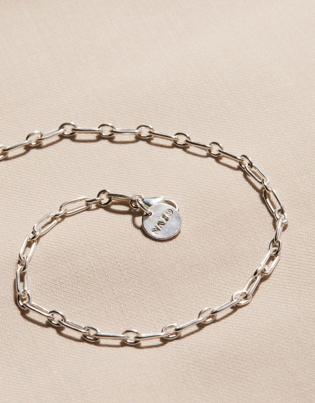Najo - Vista Silver Anklet