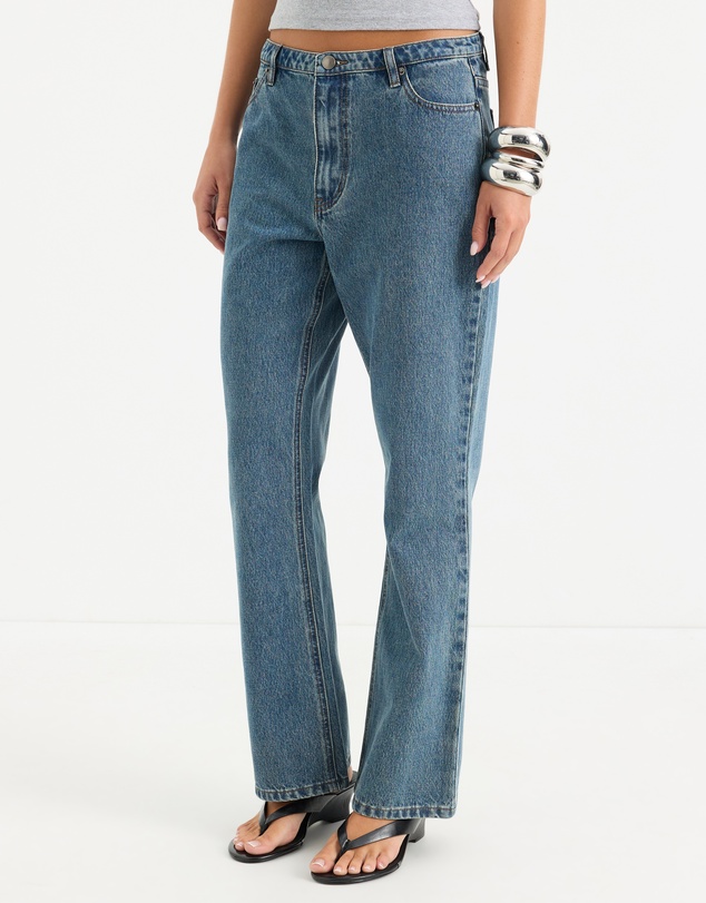 Calli - Lola Mid Rise Boot Leg Jeans
