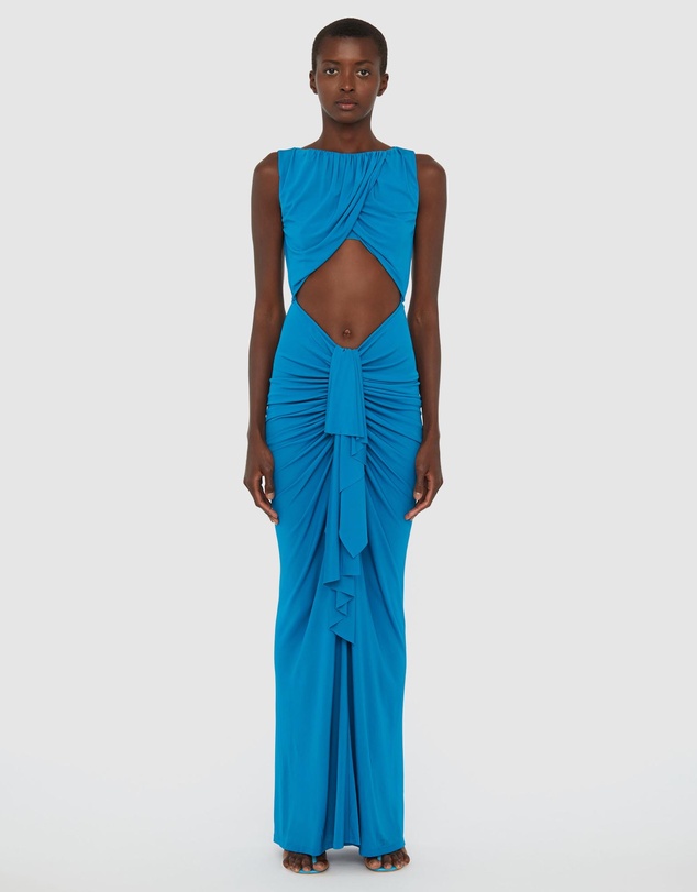 Bateau Drape Disconnect Tank Dress by Christopher Esber Online | THE ICONIC  | New Zealand
