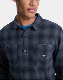 Quiksilver - Mens Shady Times Long Sleeve Shirt