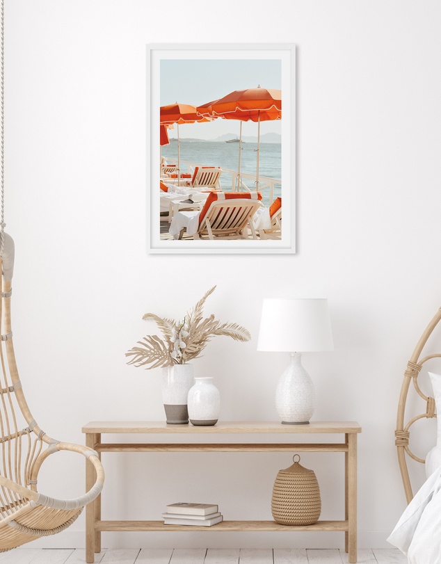 Olive et Oriel - Antibes May, 1972 I Art Print
