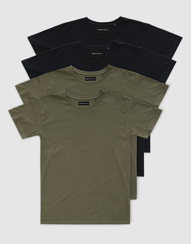Counter Culture - 4-Pack Absent Tee