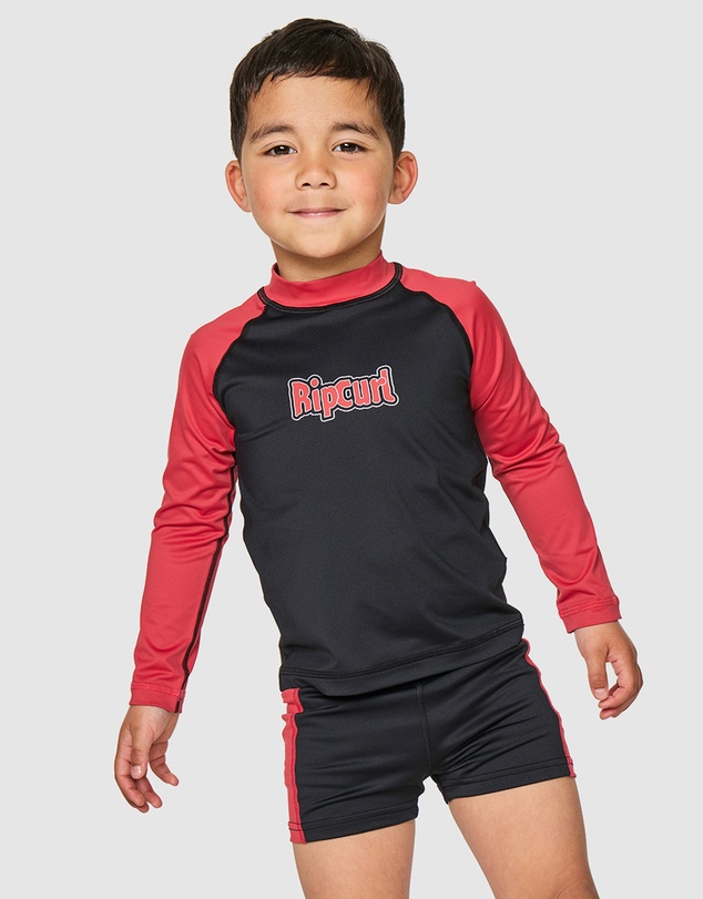 Rip Curl - Paddle Out Set Upf LS Rash Top - Babies-Kids