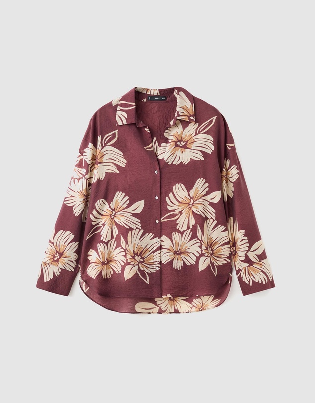 M.N.G - Printed Lyocell Shirt