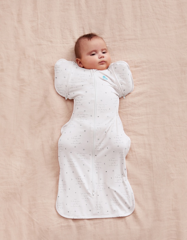 Love to Dream - Transition Bag 0.2 TOG Stretch Cotton You Are My... in White