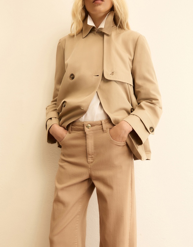 Emme - Stretch Gabardine Trousers