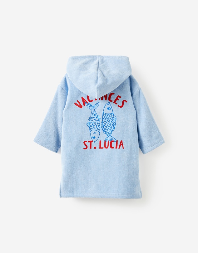 Cotton On Kids - Baby Zip Through Hooded Towel