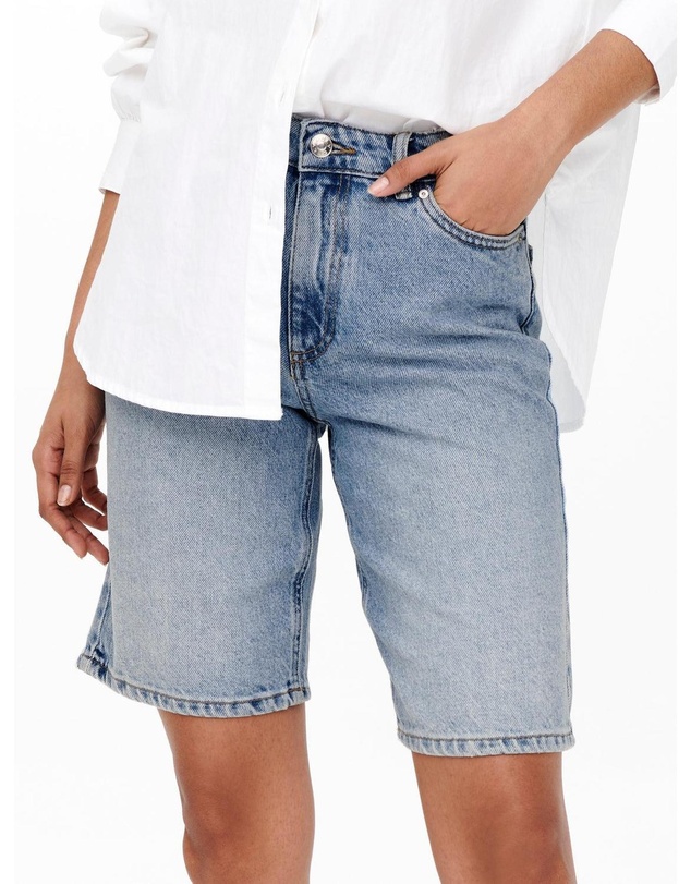 ONLY - Sonny Long 843 High Waist Wide Denim Shorts