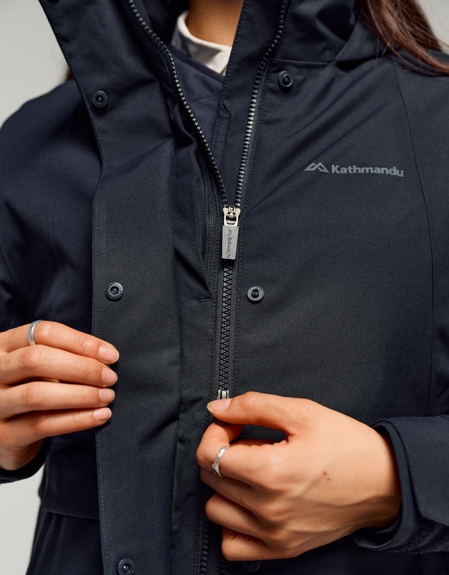 Kathmandu - Citytrek 2L Rain Insulated Jacket 3in1 Parka