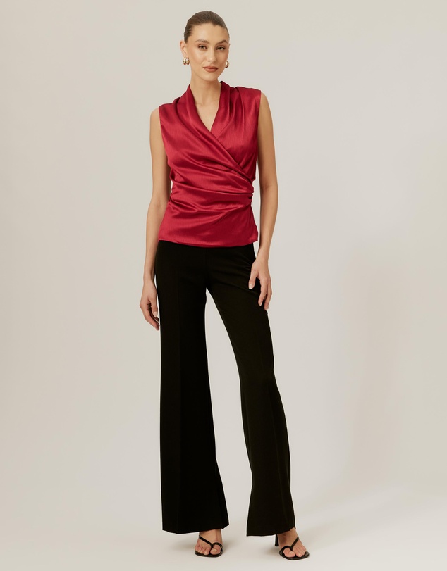 Tussah - Drape Neck Top