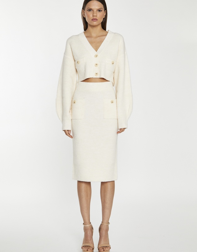 Glamorous - Knitted pencil skirt