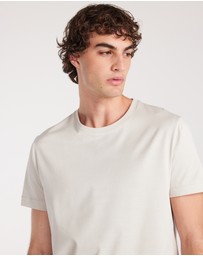 Calibre - Mercerised Crew T-shirt Salt