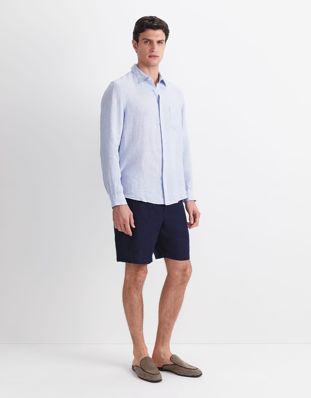 Sportscraft - Vinnie Long Sleeve Linen Shirt