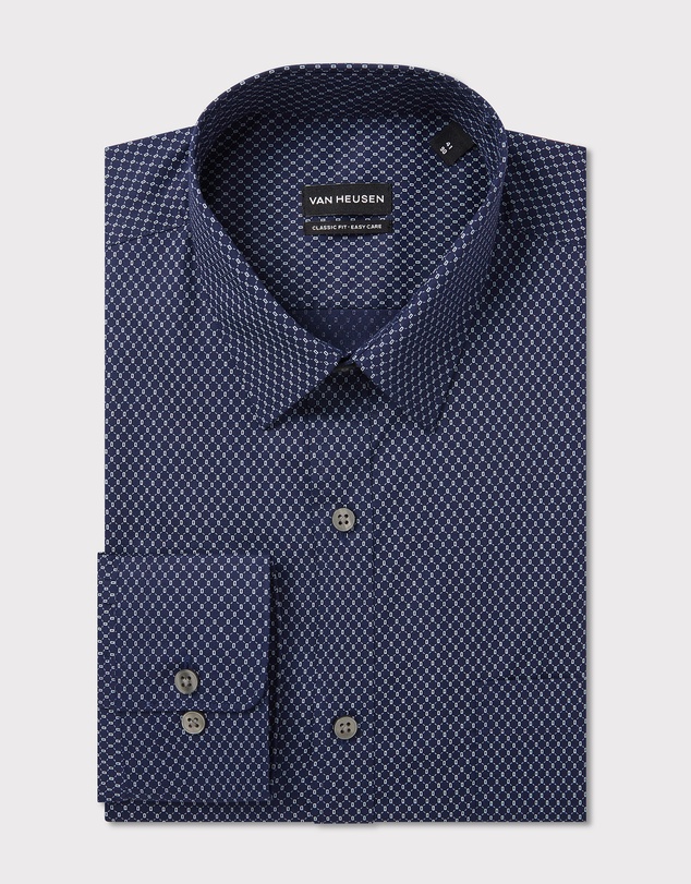 Van Heusen - Hexagon Print Shirt