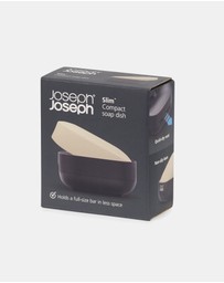 Joseph Joseph - Slim™ Compact Soap Dish with Matt Black Finish