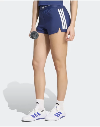 adidas Performance - Hyperglam 3-Stripes Woven Shorts Womens