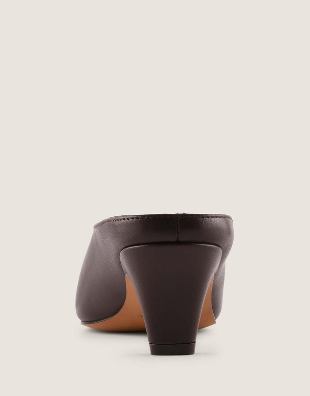 Shelly Shen - Cosmo Low Heels Brown Leather