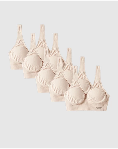 Boody - 5-Pack Padded Shaper Crop Bra