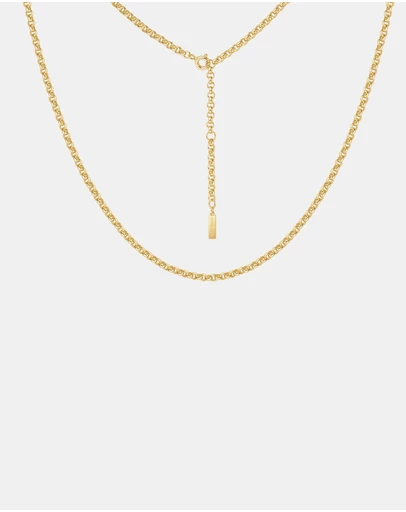 Ania Haie - Gold Classic Rolo Chain Necklace