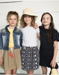 Like FLO - Fully Embroidered Skirt - Kids-Teens