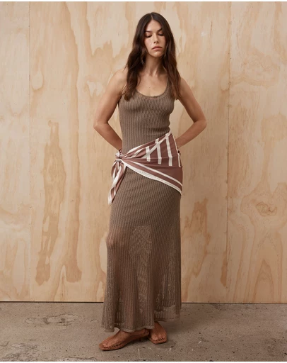 Mattir - Frankie Dress Nutmeg
