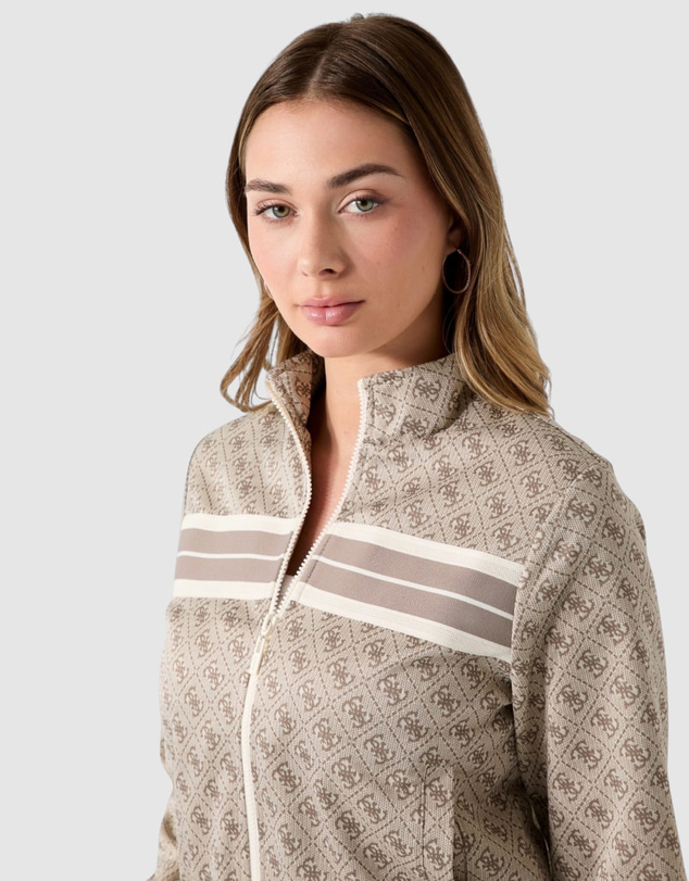 GUESS - Logo Jacquard Active Sweatshirt
