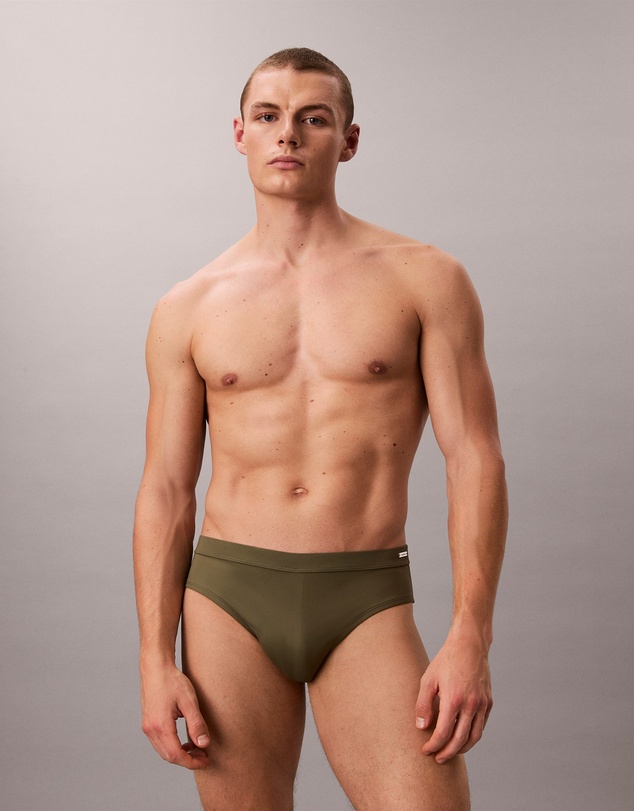 Calvin Klein - CK Black Knit Swim Briefs