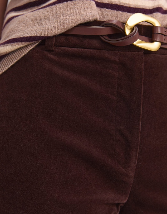 Sportscraft - Thea Kick Flare Velvet Pant