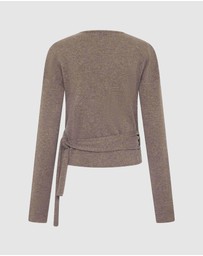 St. Agni - Cashmere Wrap Cardigan