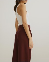 Atmos&Here - Chelsea Wide Leg Pants