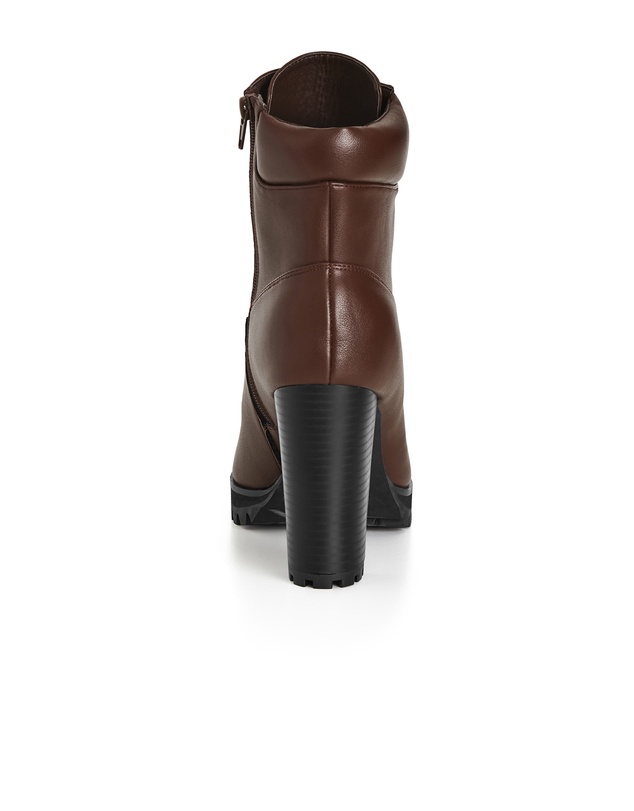 City Chic - WIDE FIT Watson Ankle Boot
