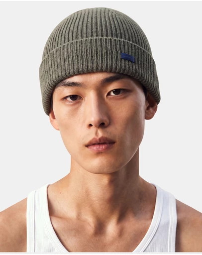 City Hatters - City Hatters Merino Wool Cuffed Fisherman Beanie