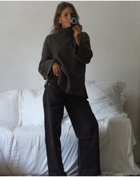 & Other Stories - Oversized Turtleneck Wool Jumper