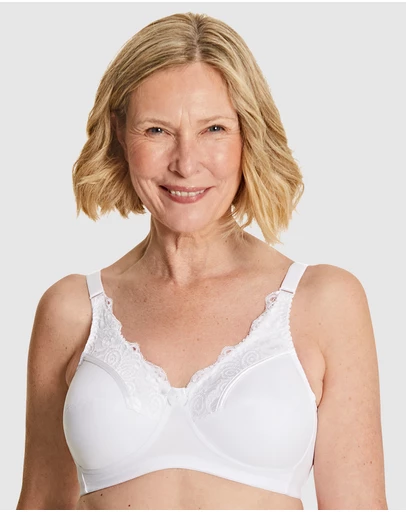 Royce Lingerie - Jasmine Wirefree Full Cup Mastectomy Bra with Cotton