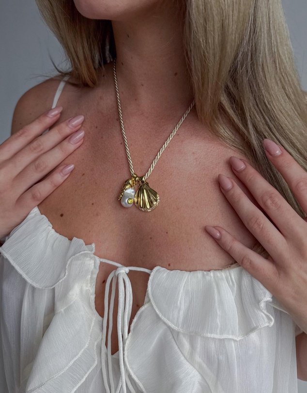 Amber Sceats - Dreamtide Necklace in Nude