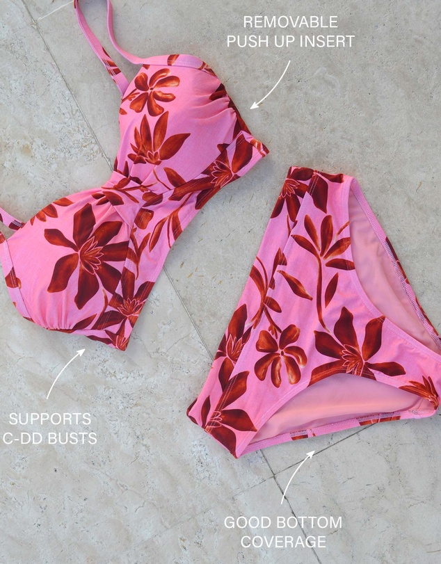 Nip Tuck Swim - Solstice Doris Band Bikini Pant
