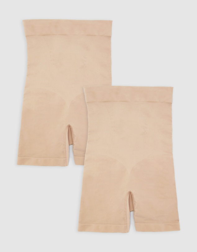 Ambra - 2 Pack Powerlite Hi Waisted Shortie