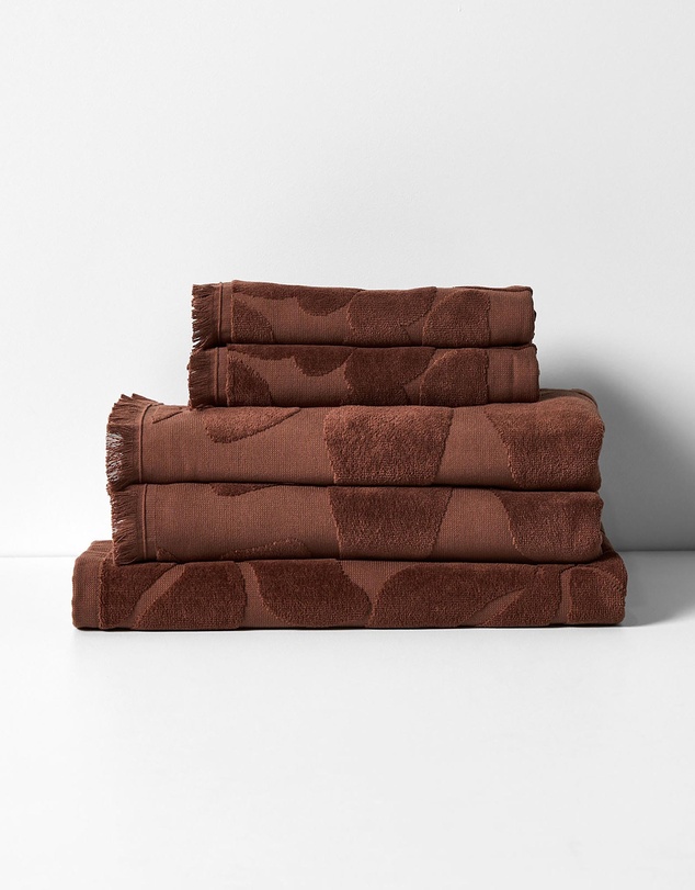Aura Home - Palma Fringe Bath Mat