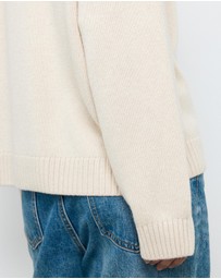 AERE - Nola Oversized Cashmere Blend Knit Jumper