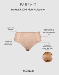 Parfait - Luxlacy Smoothing High-Waist Lace Brief