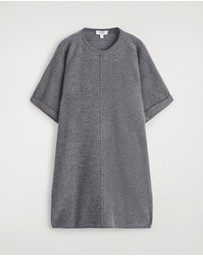 COS - Sculpted Merino Wool Mini Dress