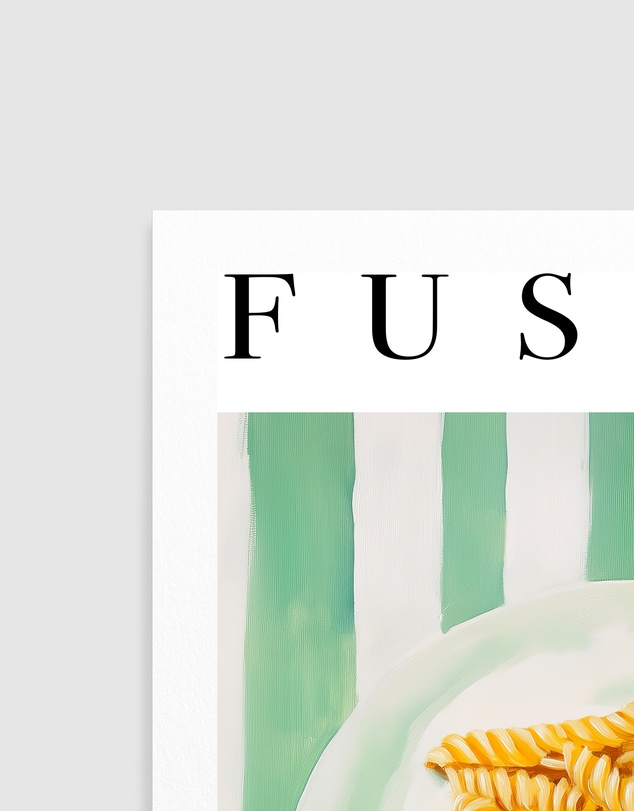 Olive et Oriel - Fusilli by Andreas Magnusson Art Print