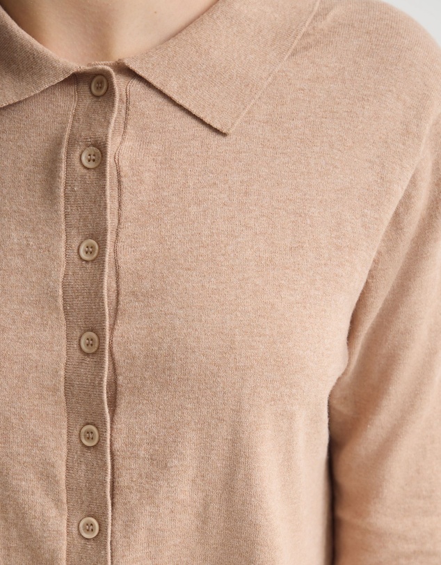 Oxford - Pinky Cashmere Cardigan
